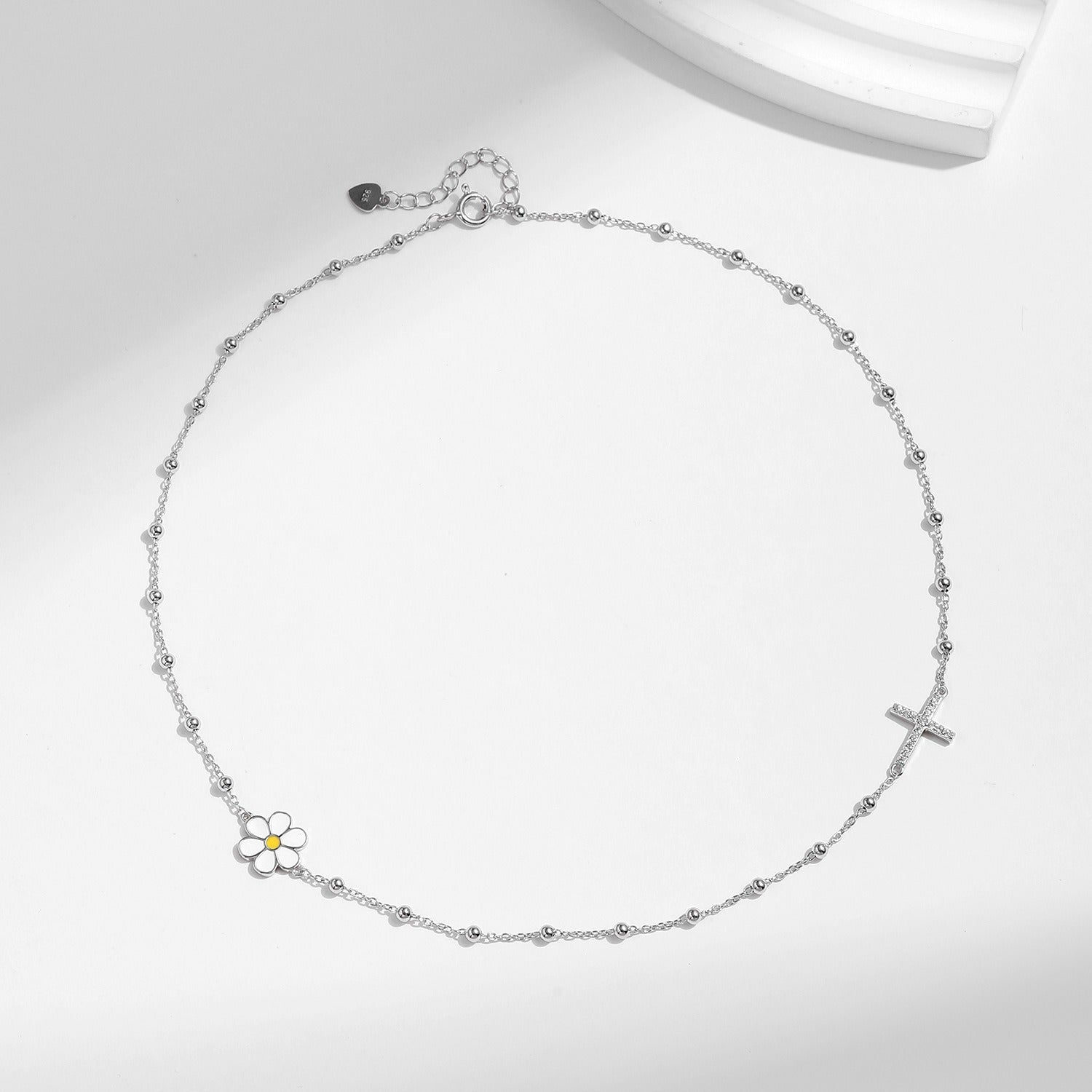 Olivia Marguerite Cross Necklace