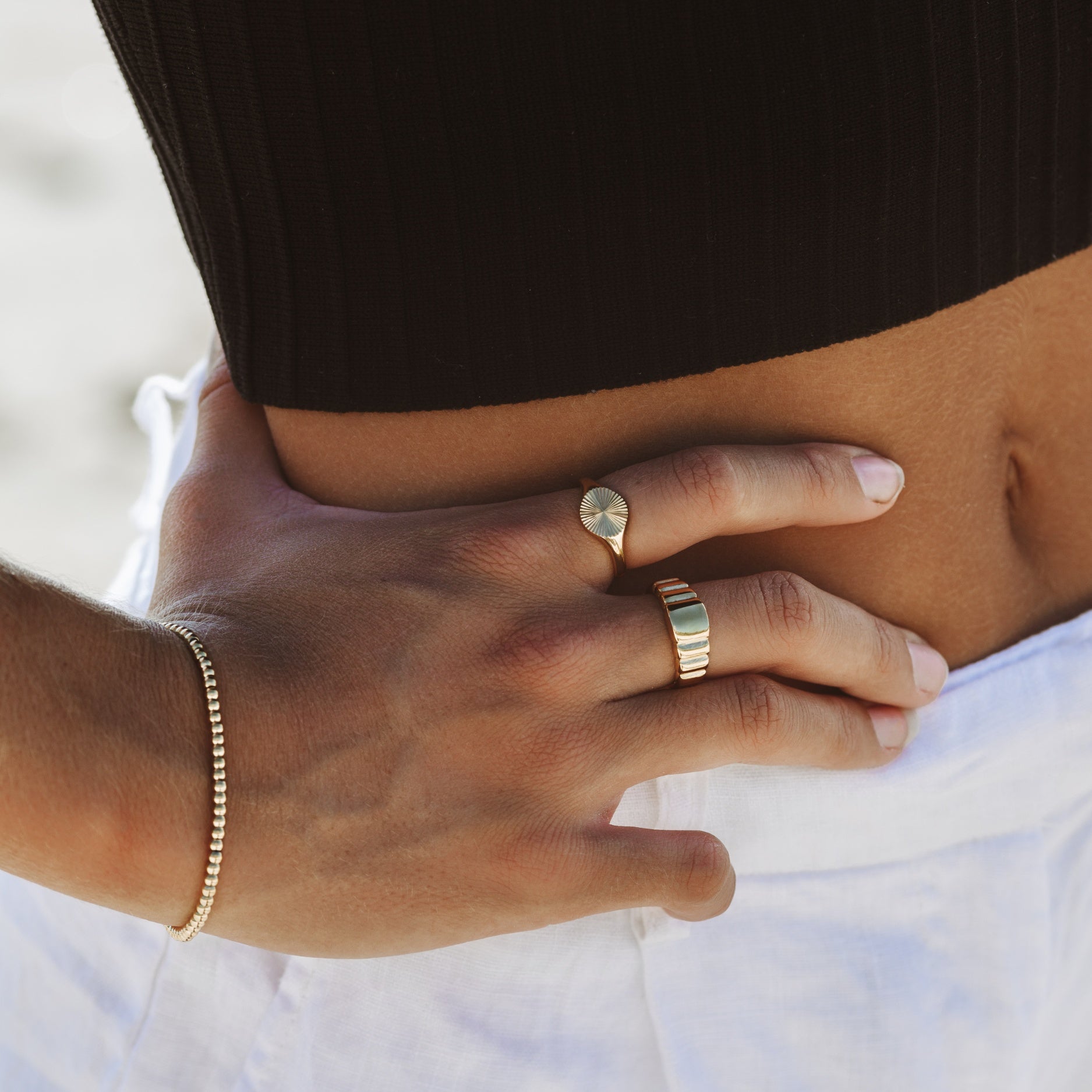 Selestia Shine Gold Ring