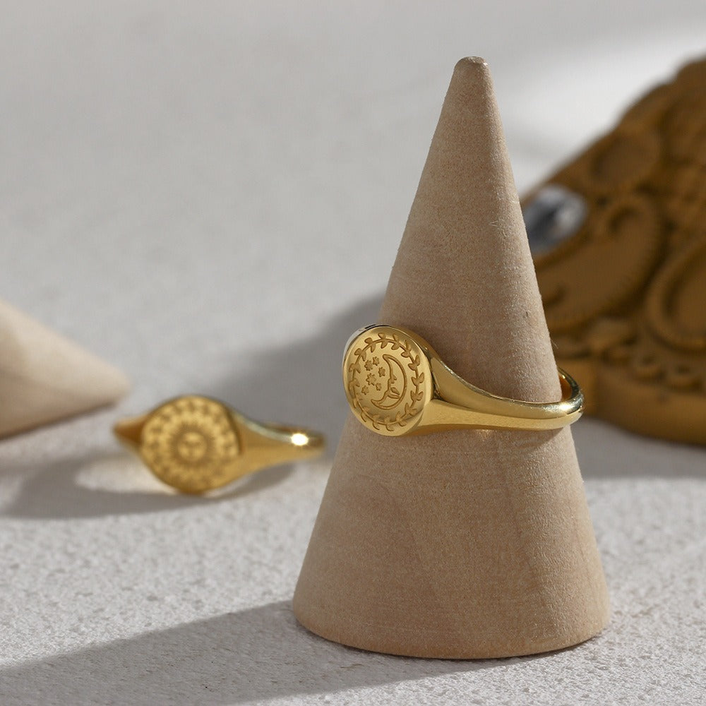 Selestia Sun Gold Ring